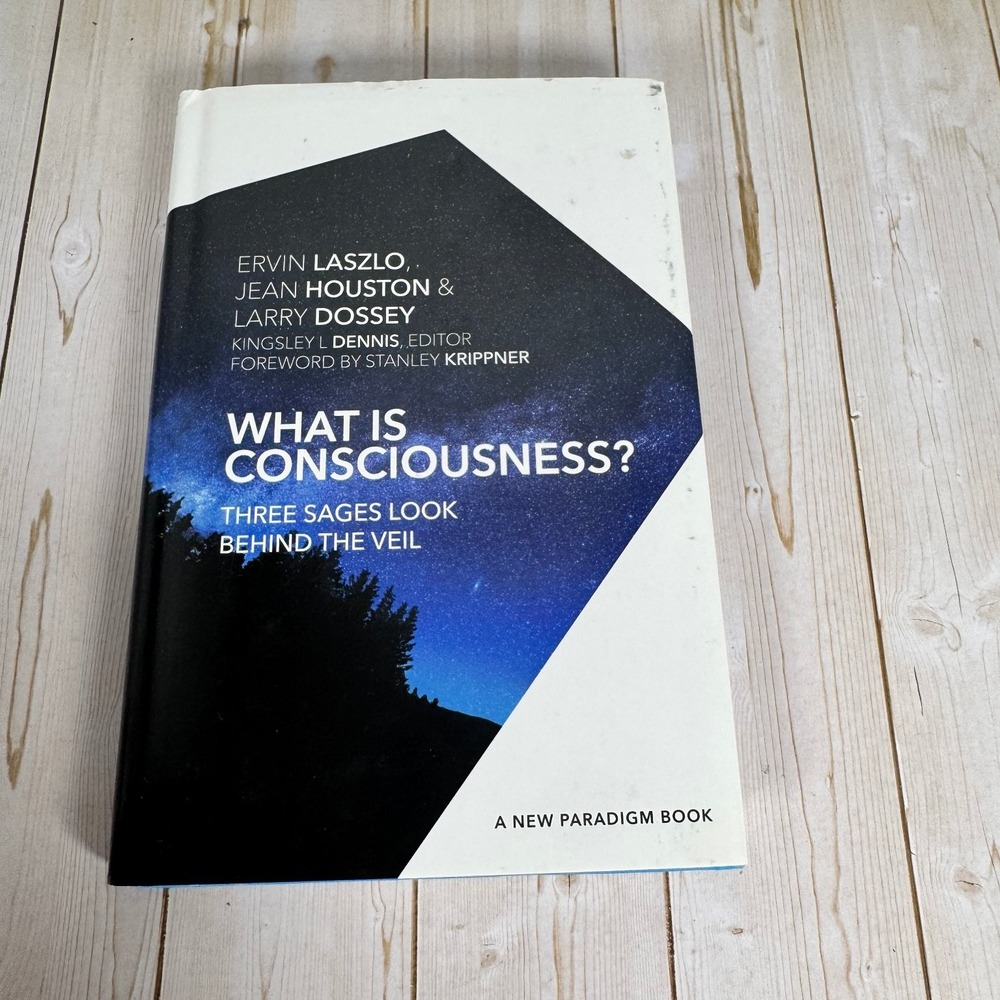What is Consciousness? Laszlo Houston Dossey 2016 First Edition Philosophy